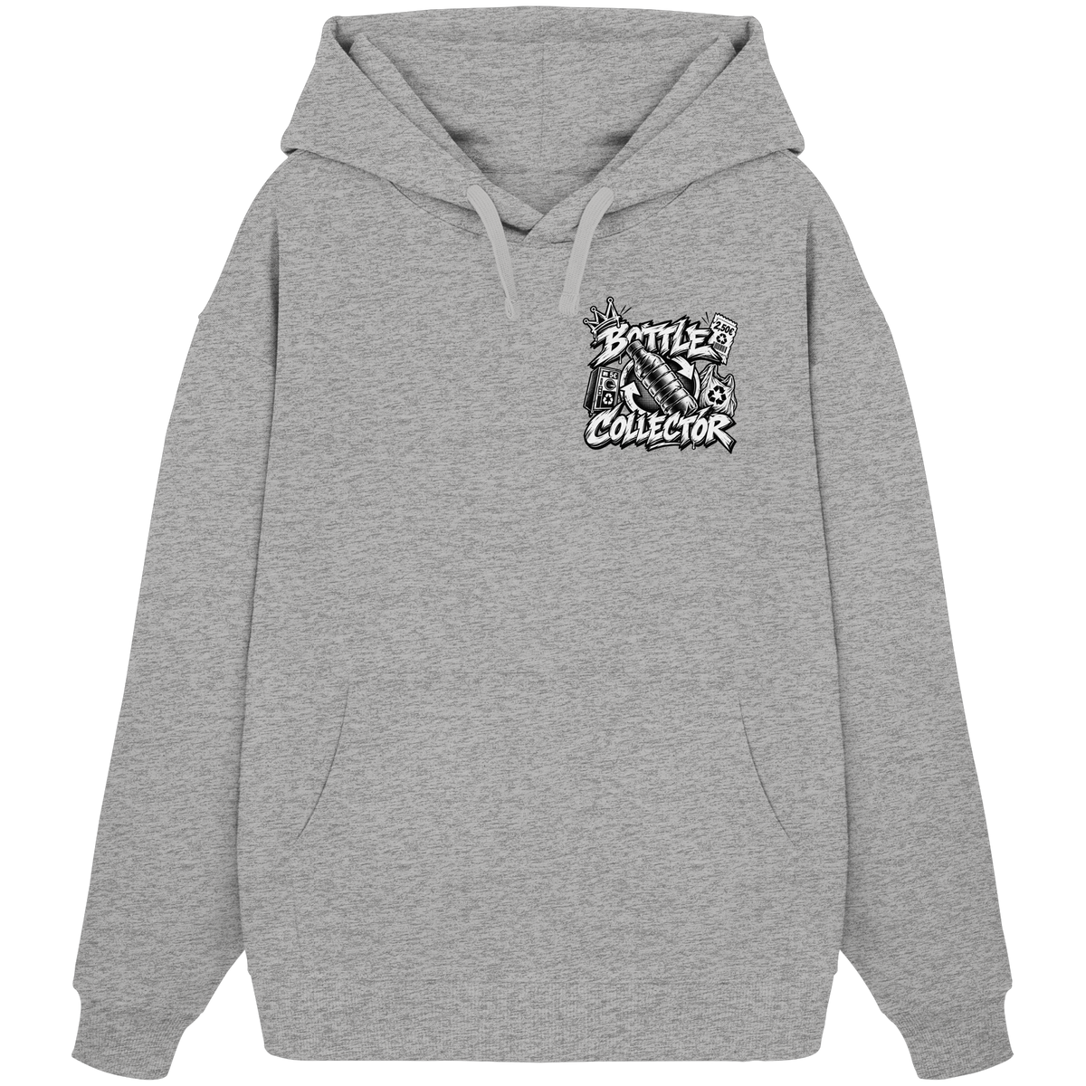PFANDOM BASiCS - Organik Oversize Kapüşonlu Sweatshirt