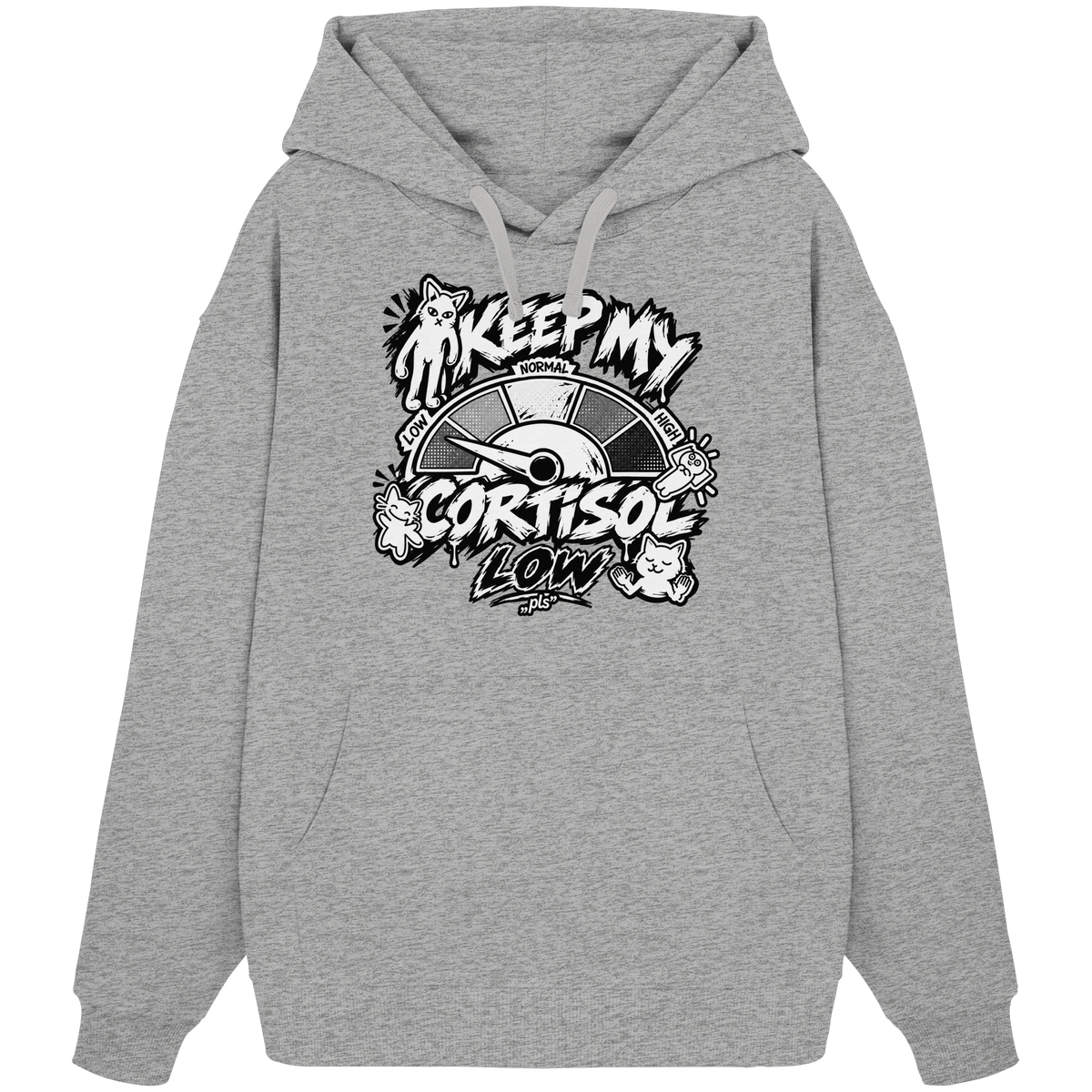 low CORTiSOL - Felpa oversize biologica