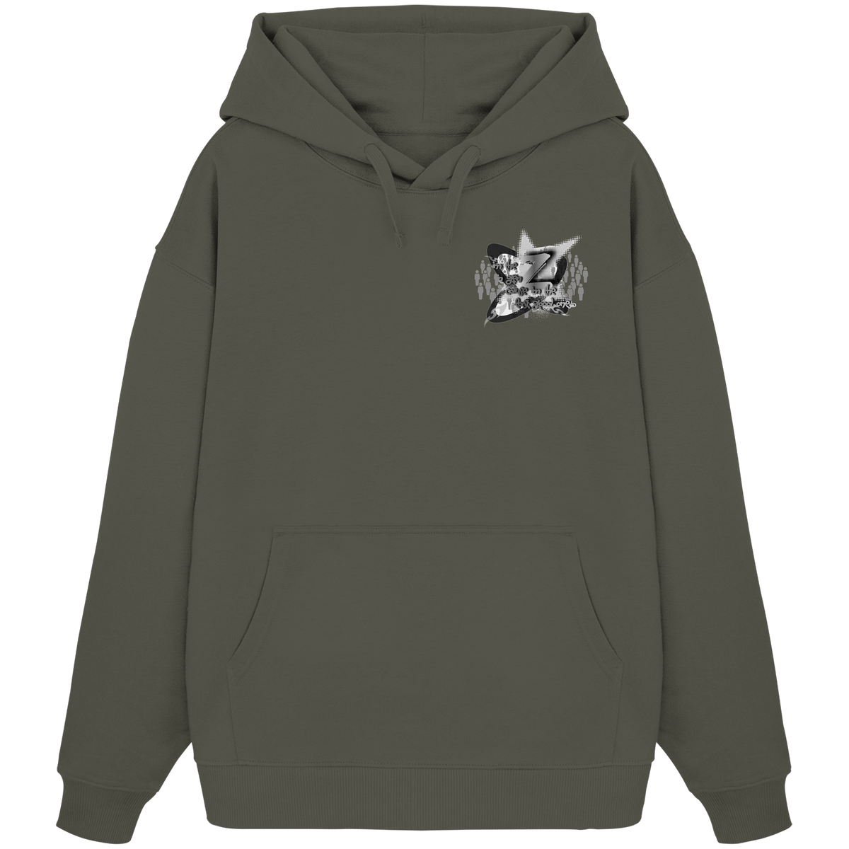 The Rebellion Z BASiCS - Organik Oversize Kapüşonlu Sweatshirt
