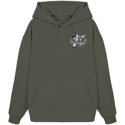 The Rebellion Z BASiCS - Organik Oversize Kapüşonlu Sweatshirt