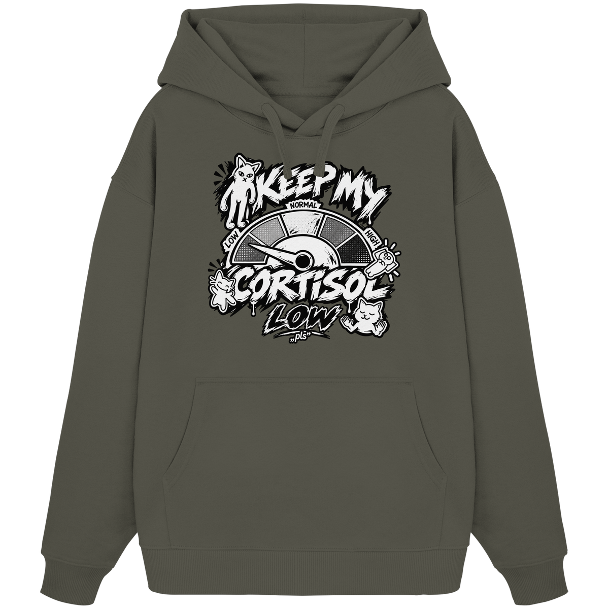 low CORTiSOL - Felpa oversize biologica