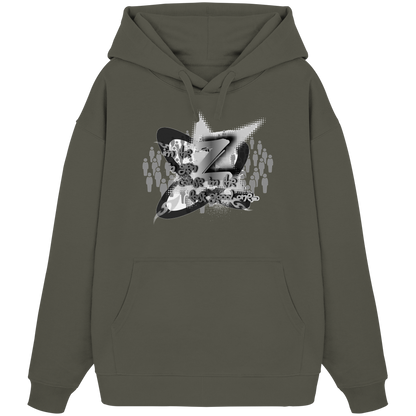 The Rebellion Z BASiC - Organik Oversize Kapüşonlu Sweatshirt