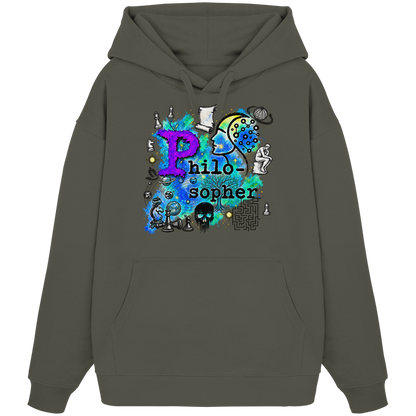 Der Philosoph – Bio-Oversize-Hoodie