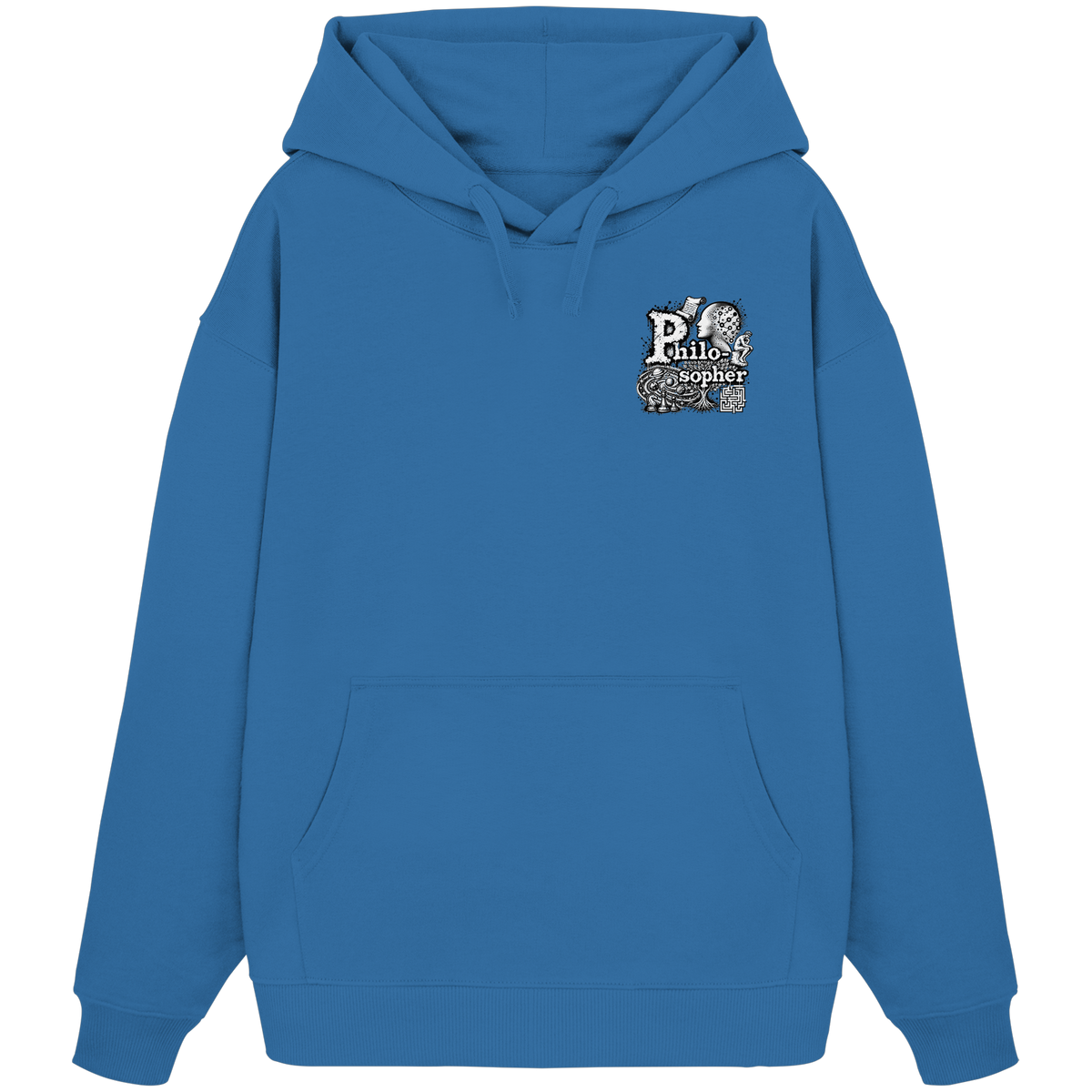 The Philosopher - Organic Oversize Hoodie