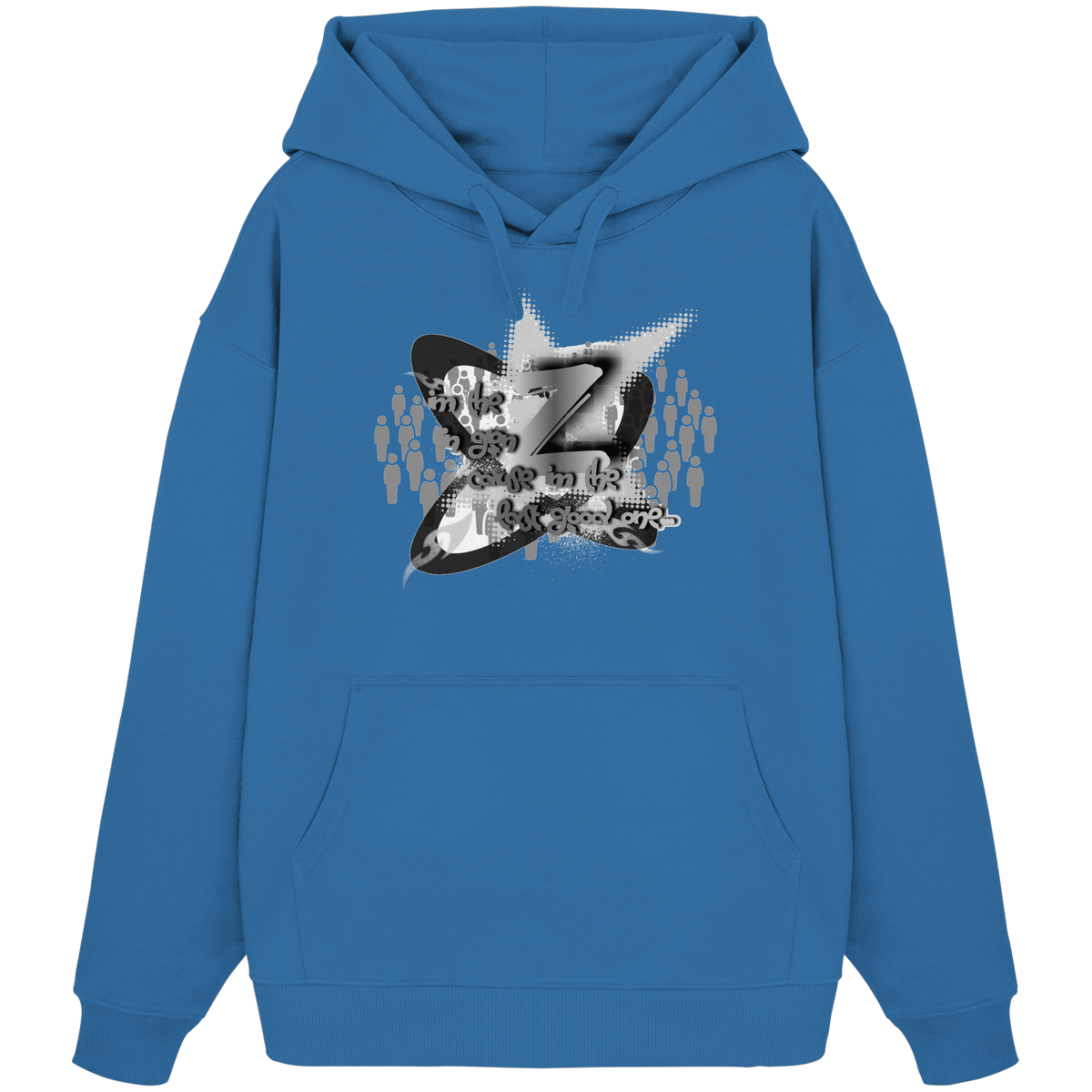 The Rebellion Z BASiC - Organik Oversize Kapüşonlu Sweatshirt