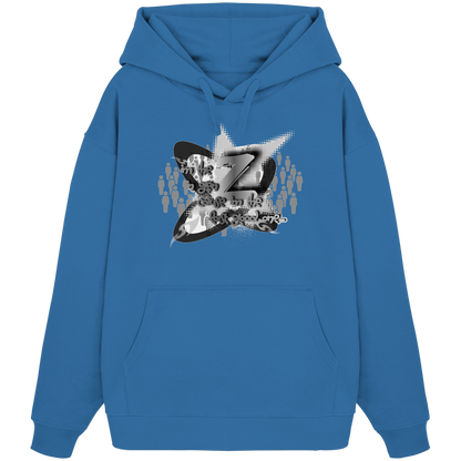 The Rebellion Z BASiC - Organik Oversize Kapüşonlu Sweatshirt