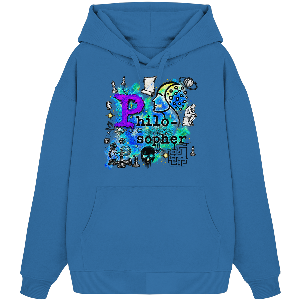 Der Philosoph – Bio-Oversize-Hoodie