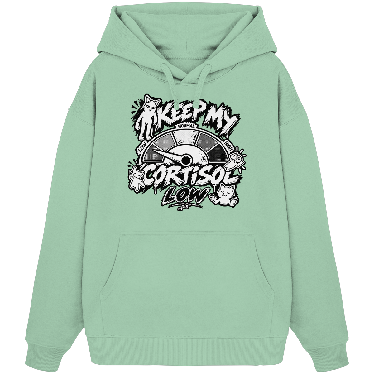 low CORTiSOL - Felpa oversize biologica