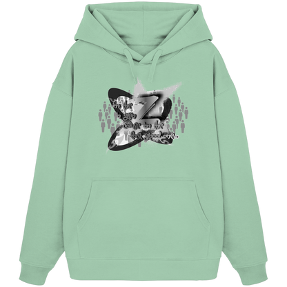 The Rebellion Z BASiC - Organik Oversize Kapüşonlu Sweatshirt