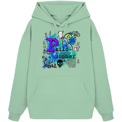 Der Philosoph – Bio-Oversize-Hoodie