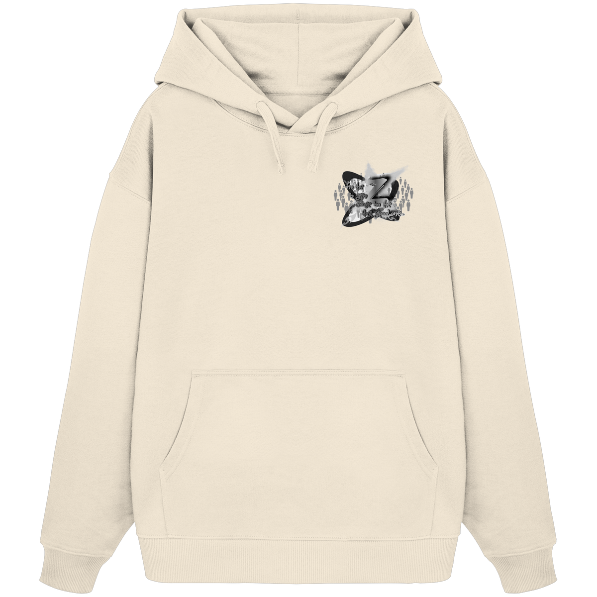 The Rebellion Z BASiCS - Organik Oversize Kapüşonlu Sweatshirt