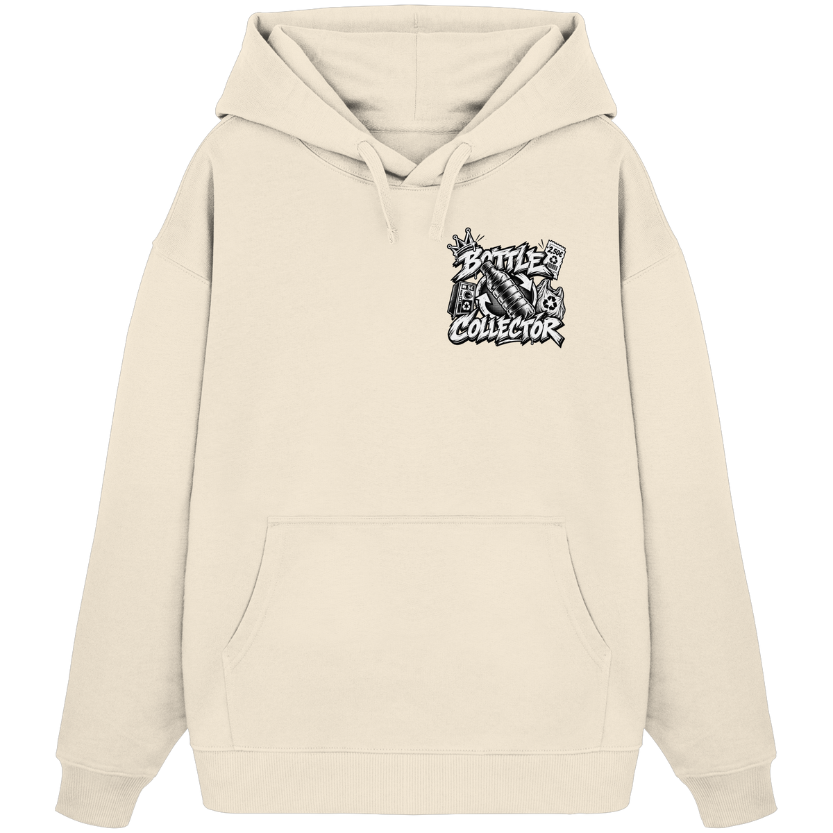 PFANDOM BASiCS - Organik Oversize Kapüşonlu Sweatshirt
