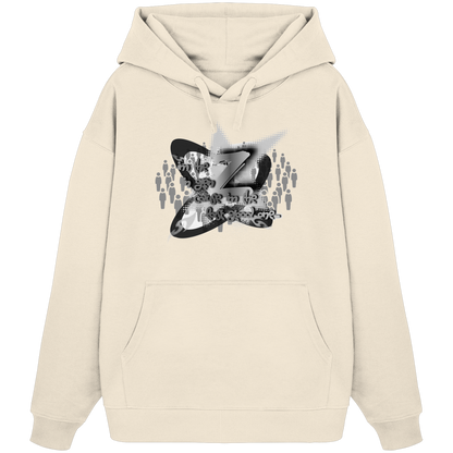 The Rebellion Z BASiC - Organik Oversize Kapüşonlu Sweatshirt