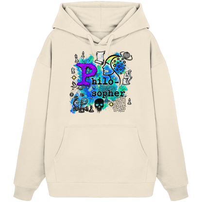Der Philosoph – Bio-Oversize-Hoodie