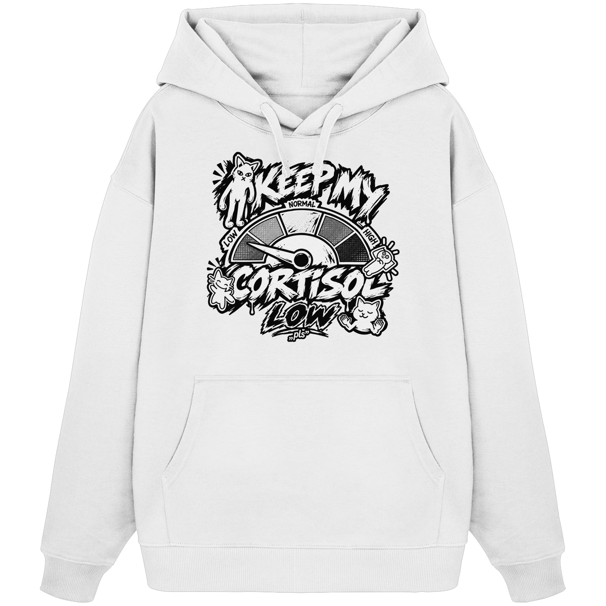 low CORTiSOL - Felpa oversize biologica