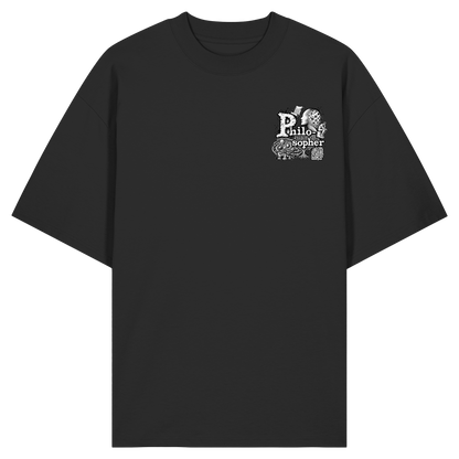 The Philosopher - Camicia oversize biologica