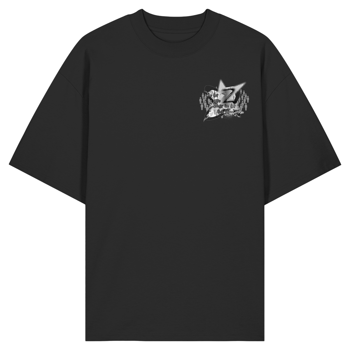 The Rebellion Z BASiCS - T-shirt oversize in cotone biologico