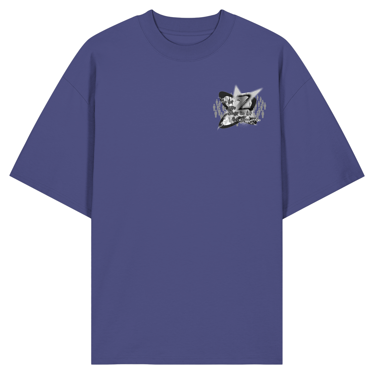 The Rebellion Z BASiCS - T-shirt oversize in cotone biologico