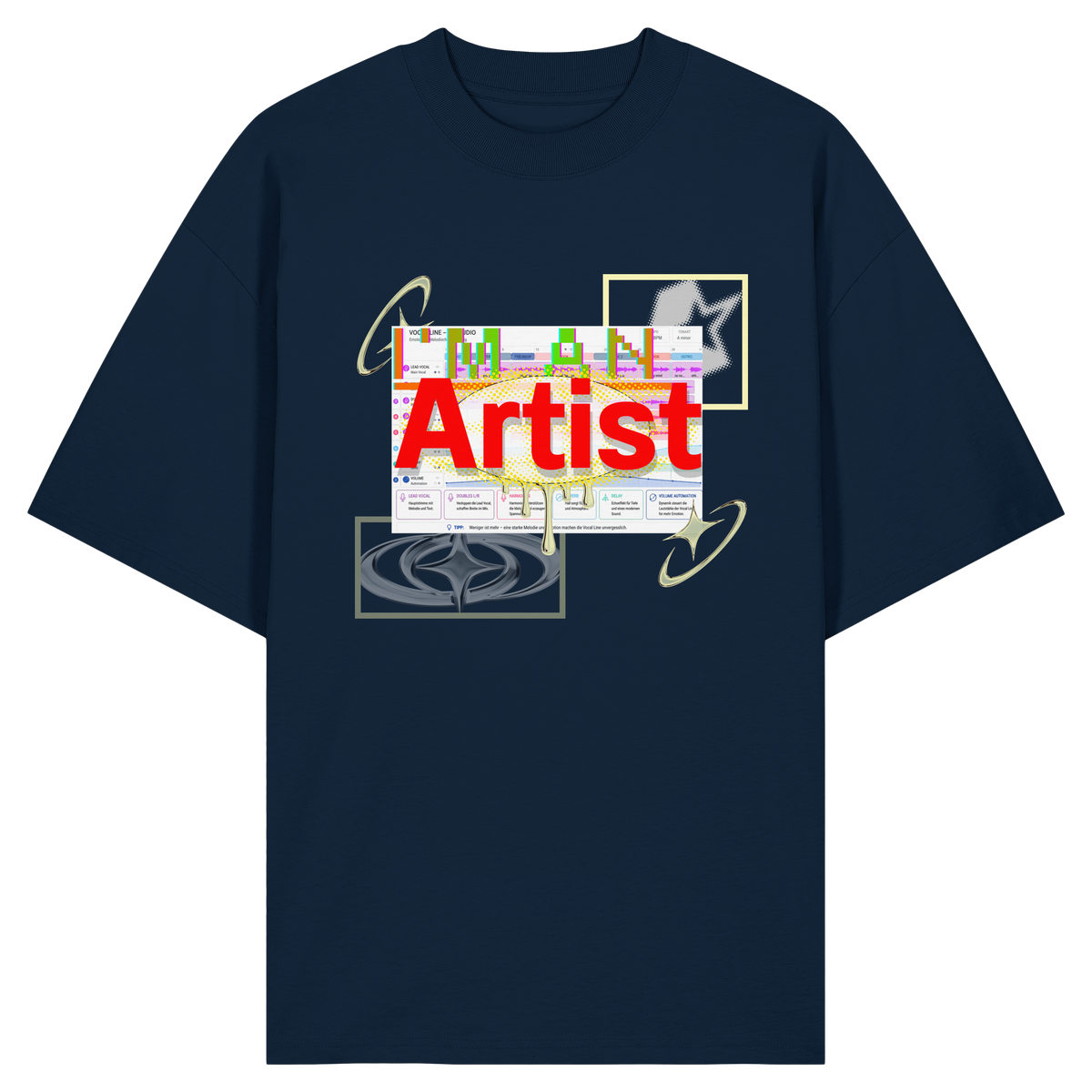 The Artist - Organik Oversize Gömlek