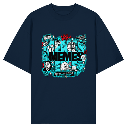 Das Meme - Bio-Oversize-Shirt