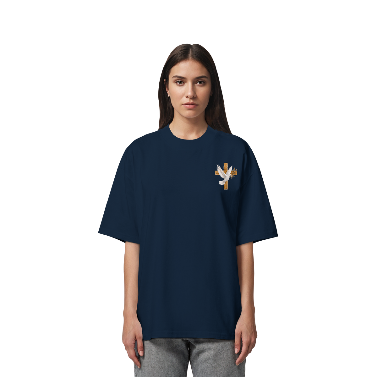 Collezione Savior - Camicia oversize in cotone biologico
