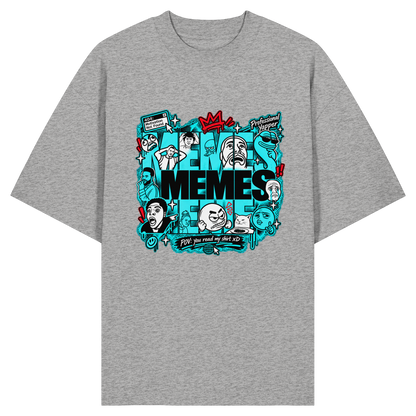 Das Meme - Bio-Oversize-Shirt
