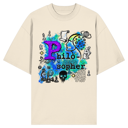 The Philosopher - Camicia oversize biologica