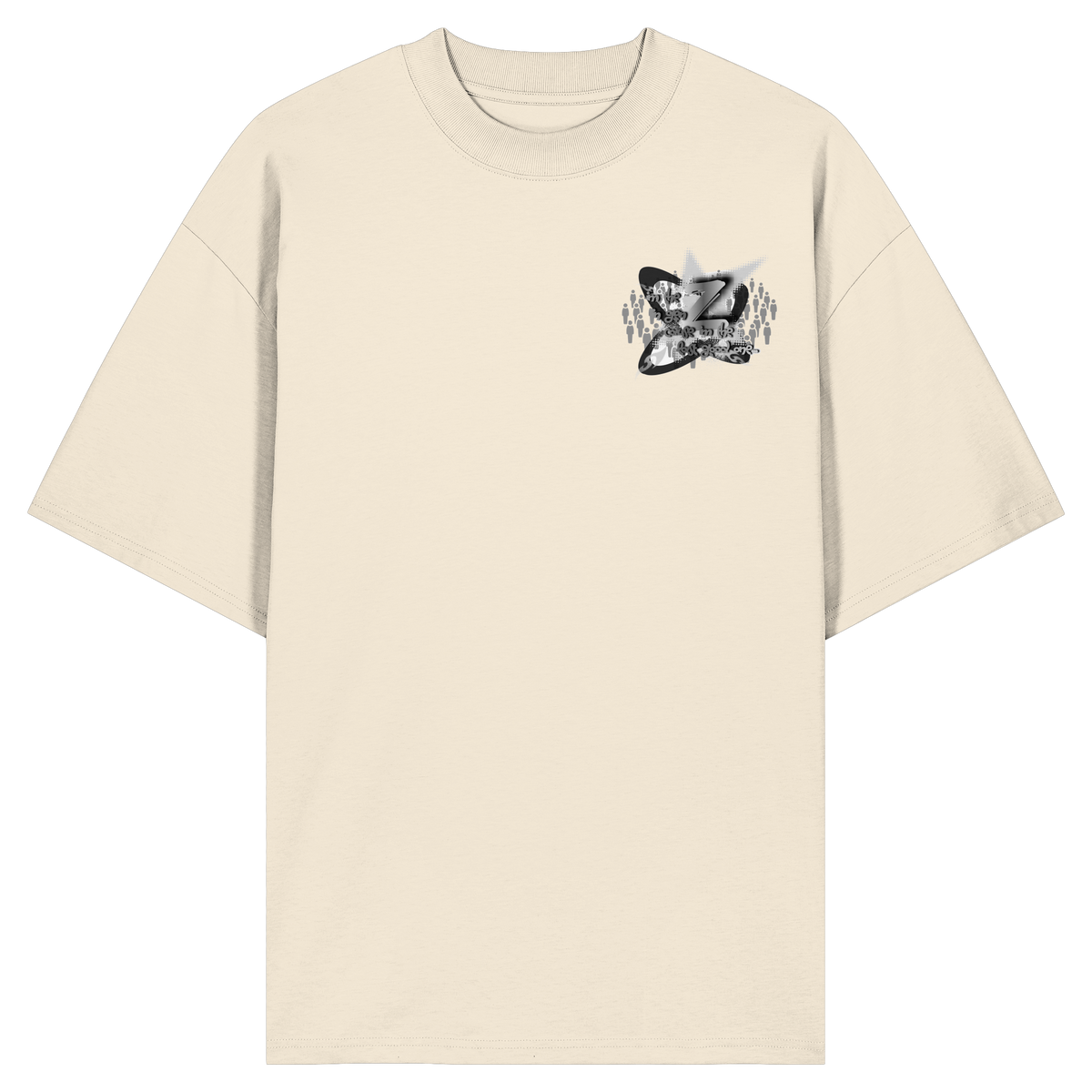 The Rebellion Z BASiCS - T-shirt oversize in cotone biologico