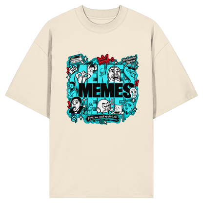 Das Meme - Bio-Oversize-Shirt