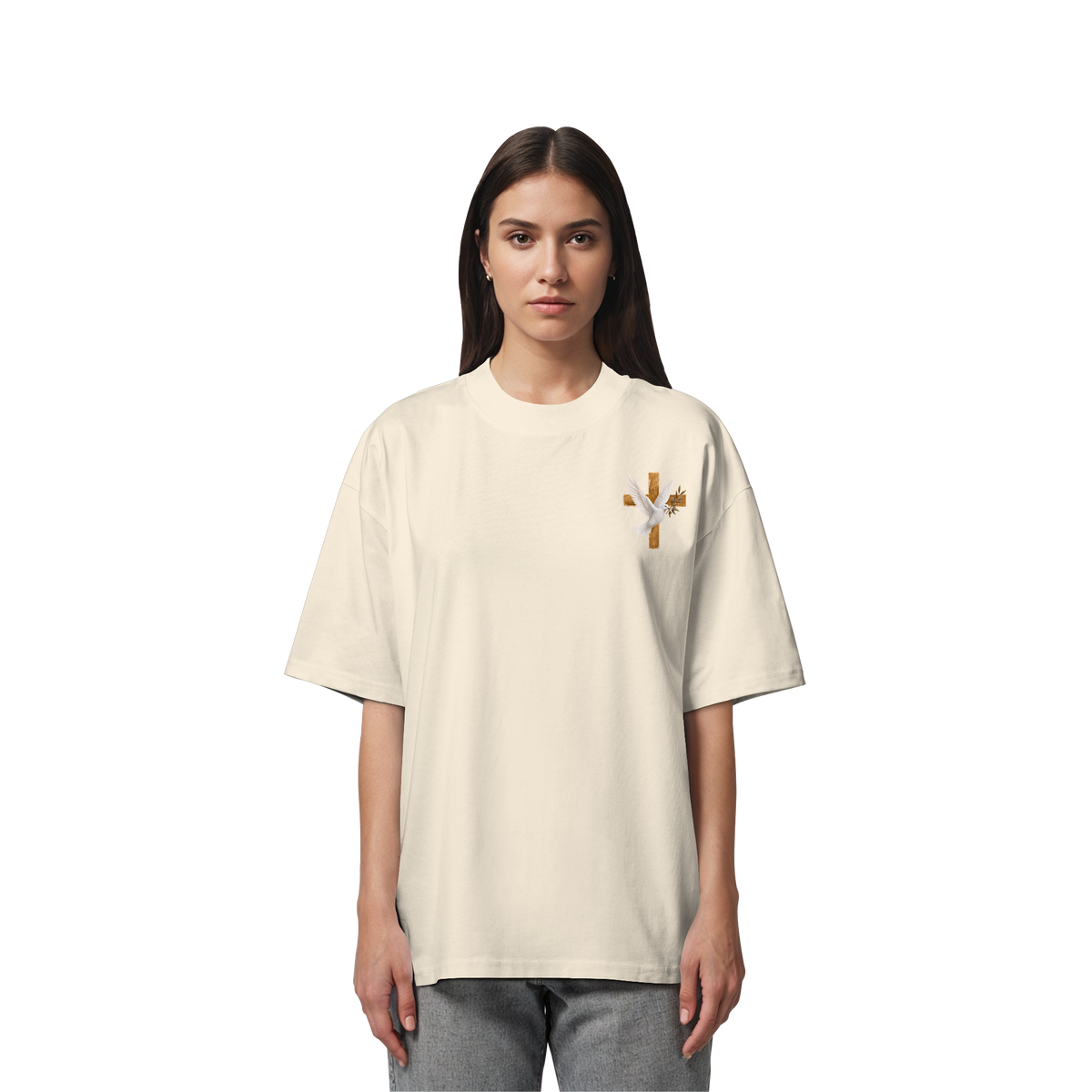 Collezione Savior - Camicia oversize in cotone biologico