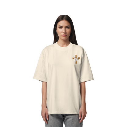 Collezione Savior - Camicia oversize in cotone biologico