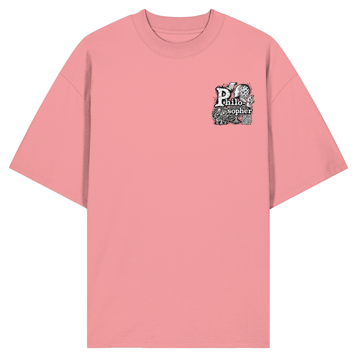 The Philosopher - Camicia oversize biologica