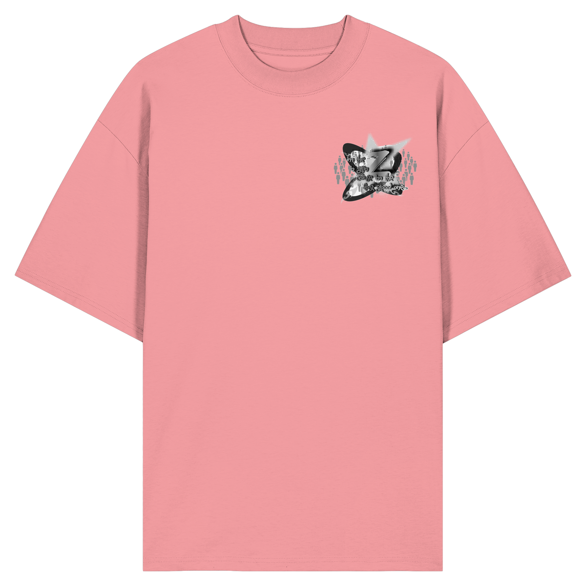 The Rebellion Z BASiCS - T-shirt oversize in cotone biologico