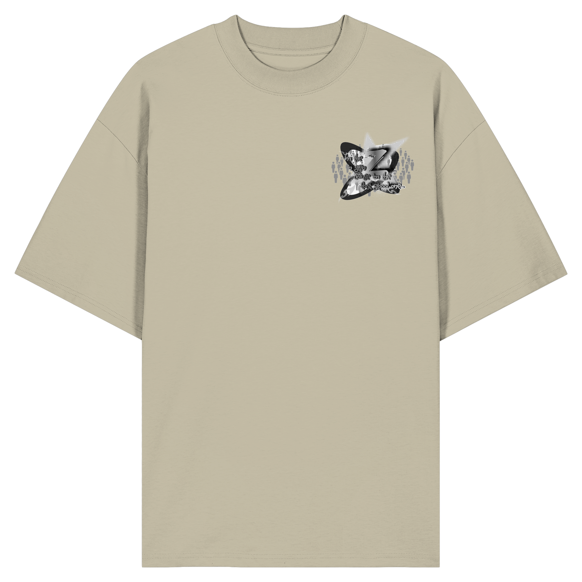 The Rebellion Z BASiCS - T-shirt oversize in cotone biologico