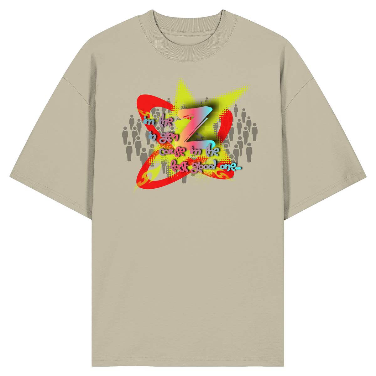 The Rebellion Z - Organic Oversize Shirt