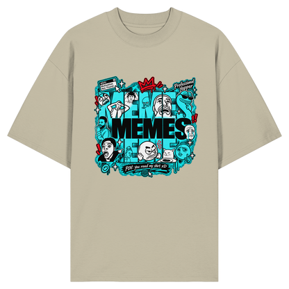 Das Meme - Bio-Oversize-Shirt