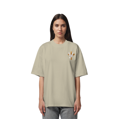 Collezione Savior - Camicia oversize in cotone biologico