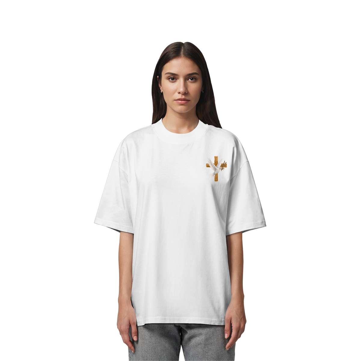 Collezione Savior - Camicia oversize in cotone biologico