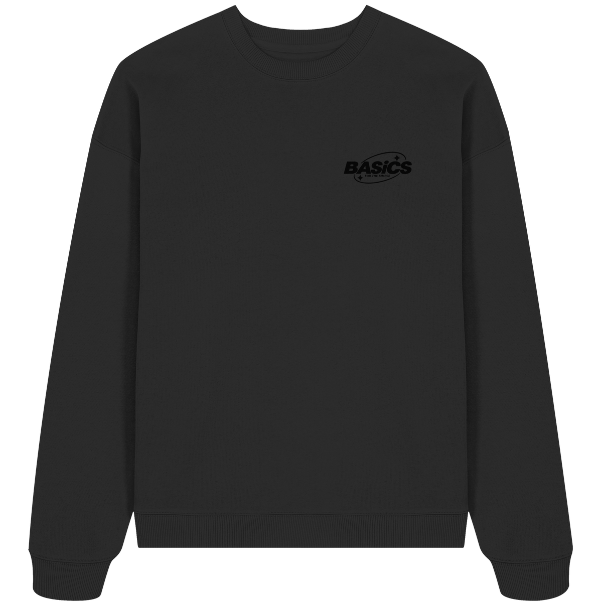 BASiCS - Per i SEMPLICI - Felpa oversize biologica