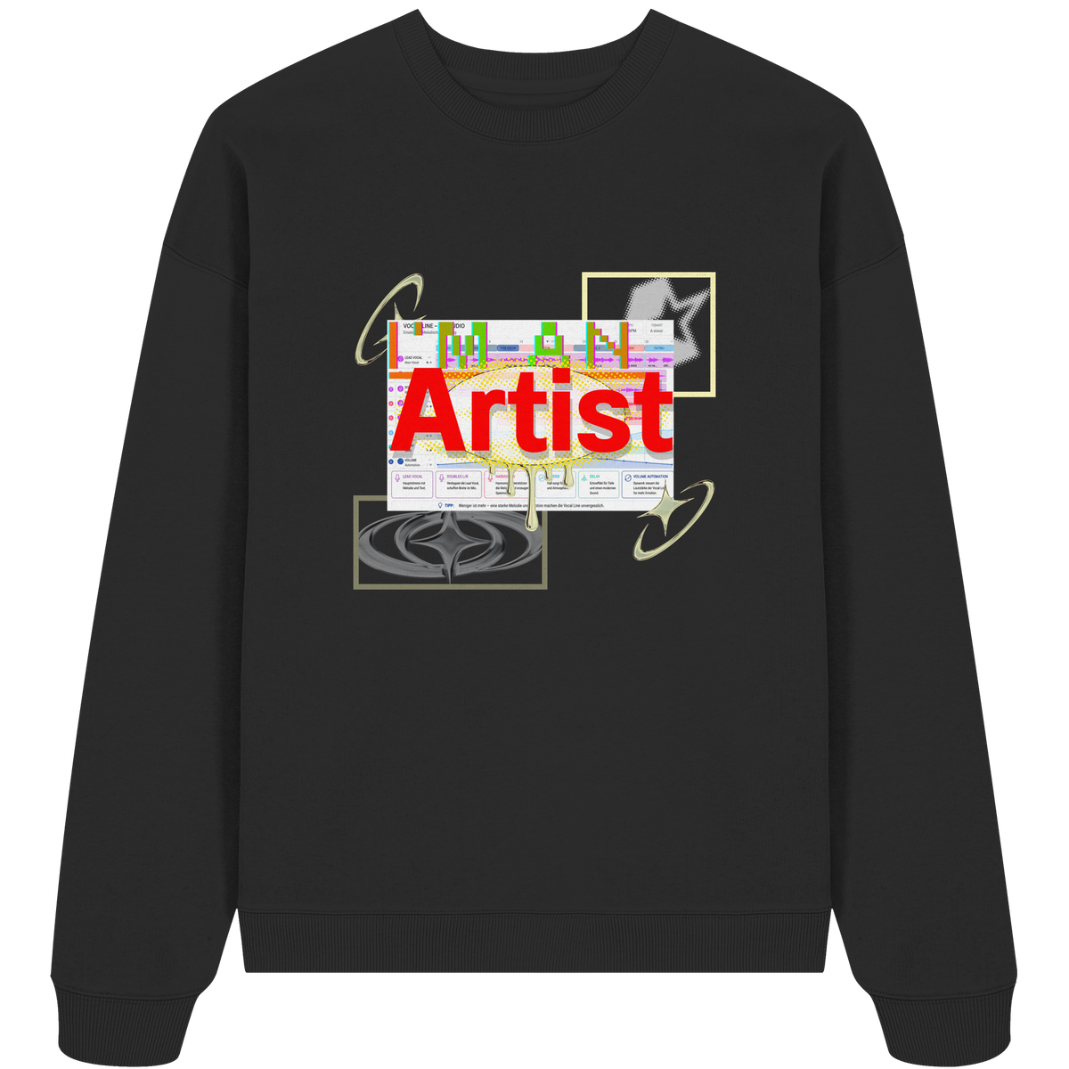 The Artist – Bio-Oversize-Sweatshirt