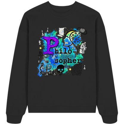 Der Philosoph - Bio-Oversize-Sweatshirt