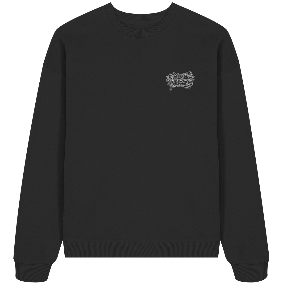 The REAL LOVE BASiCS - Organic Oversize Sweatshirt