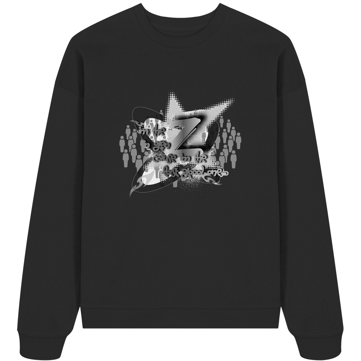 The Rebellion Z BASiC - Felpa oversize biologica