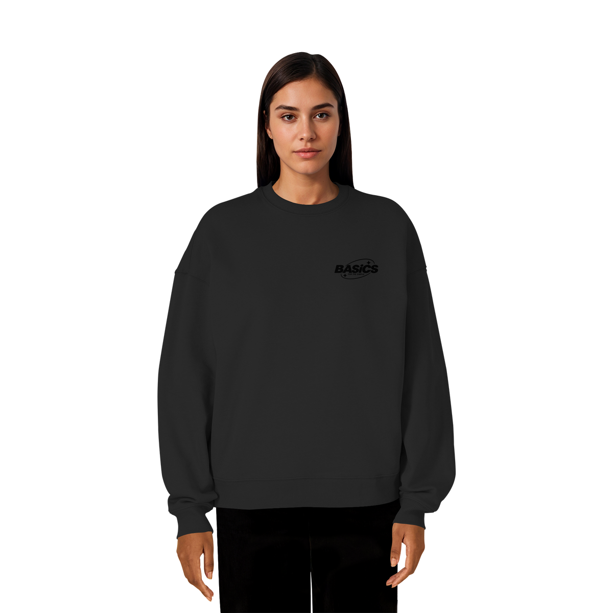 BASiCS - Per i SEMPLICI - Felpa oversize biologica