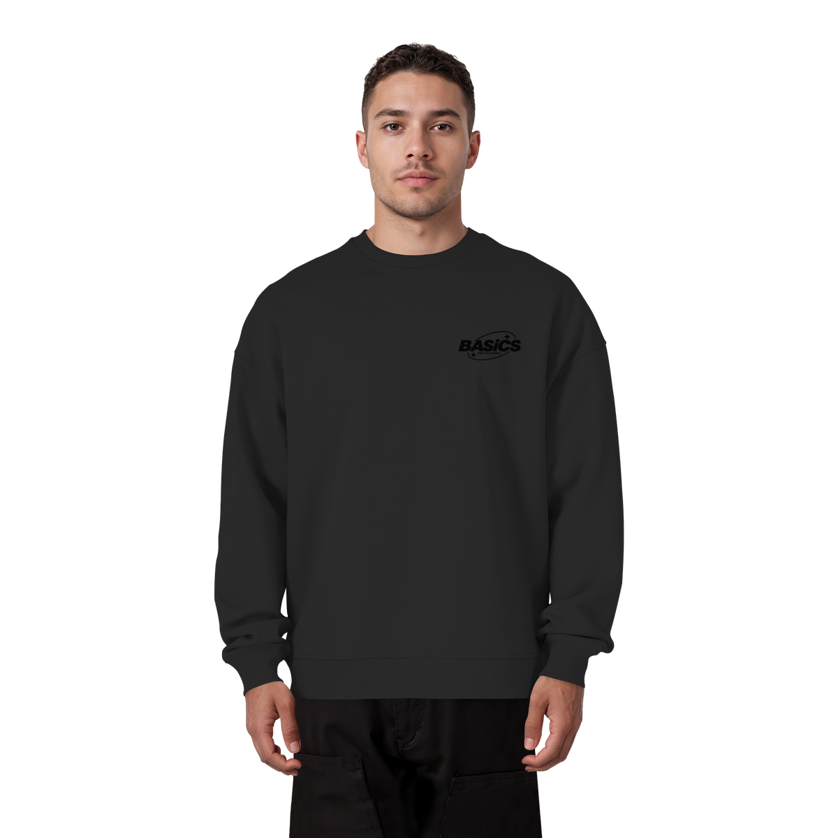 BASiCS - Per i SEMPLICI - Felpa oversize biologica