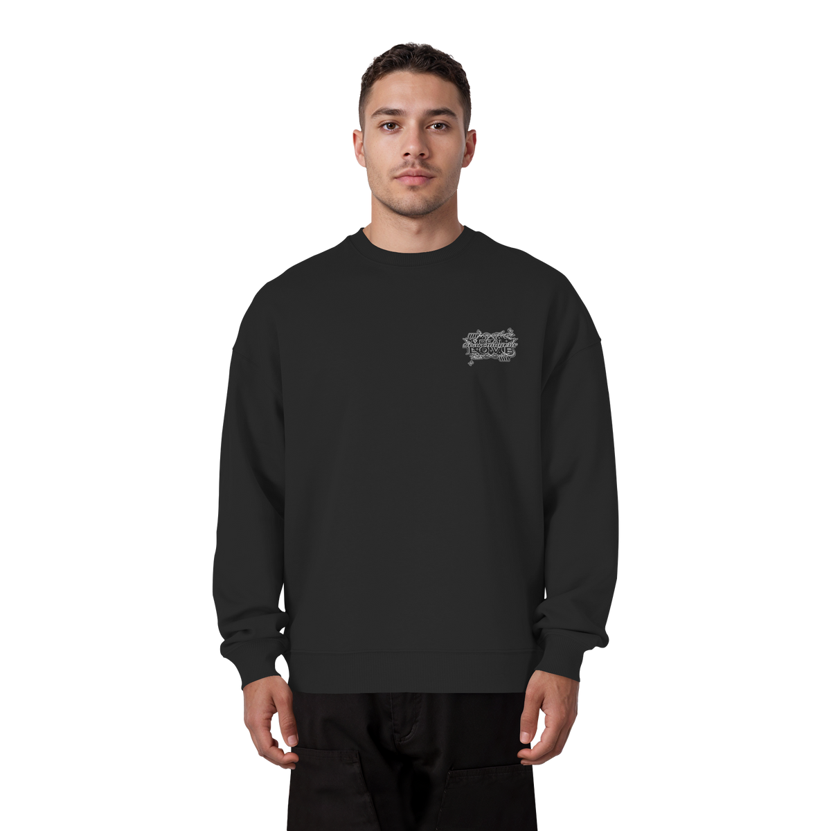 The REAL LOVE BASiCS - Organic Oversize Sweatshirt