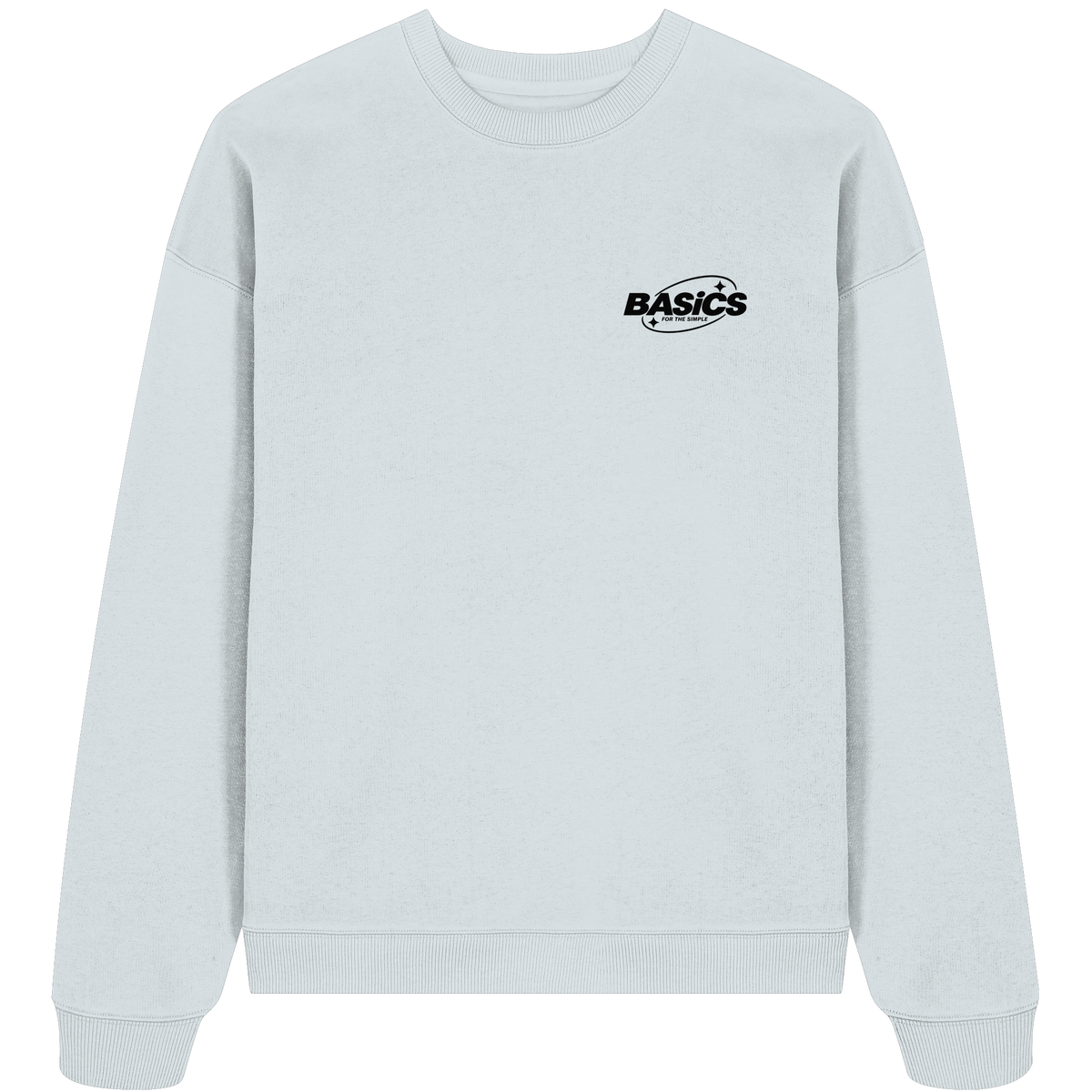 BASiCS - Per i SEMPLICI - Felpa oversize biologica