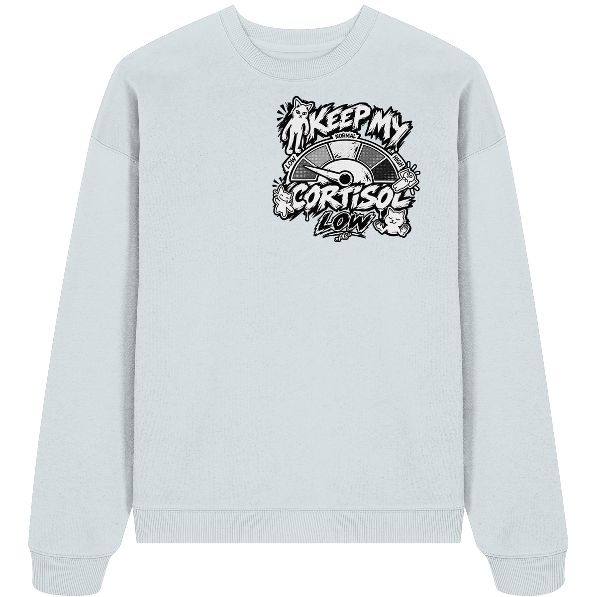 niedriges CORTiSOL - Bio-Oversize-Sweatshirt