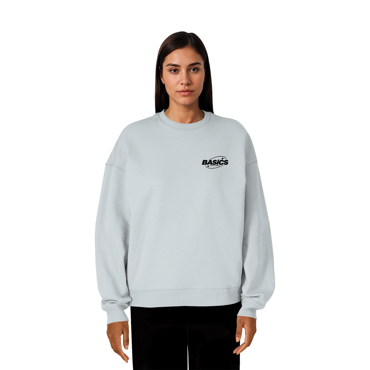 BASiCS - Per i SEMPLICI - Felpa oversize biologica