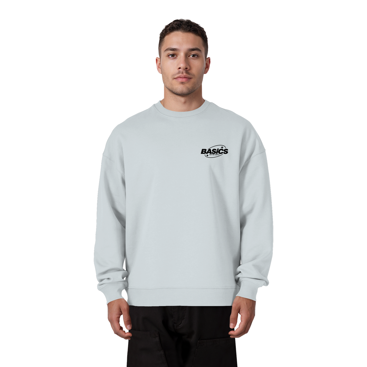 BASiCS - Per i SEMPLICI - Felpa oversize biologica